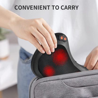 Back Massager with Heat Shiatsu Neck Massager for Relax Muscles
