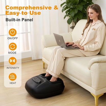 Shiatsu Foot Massager with Heat and Compression